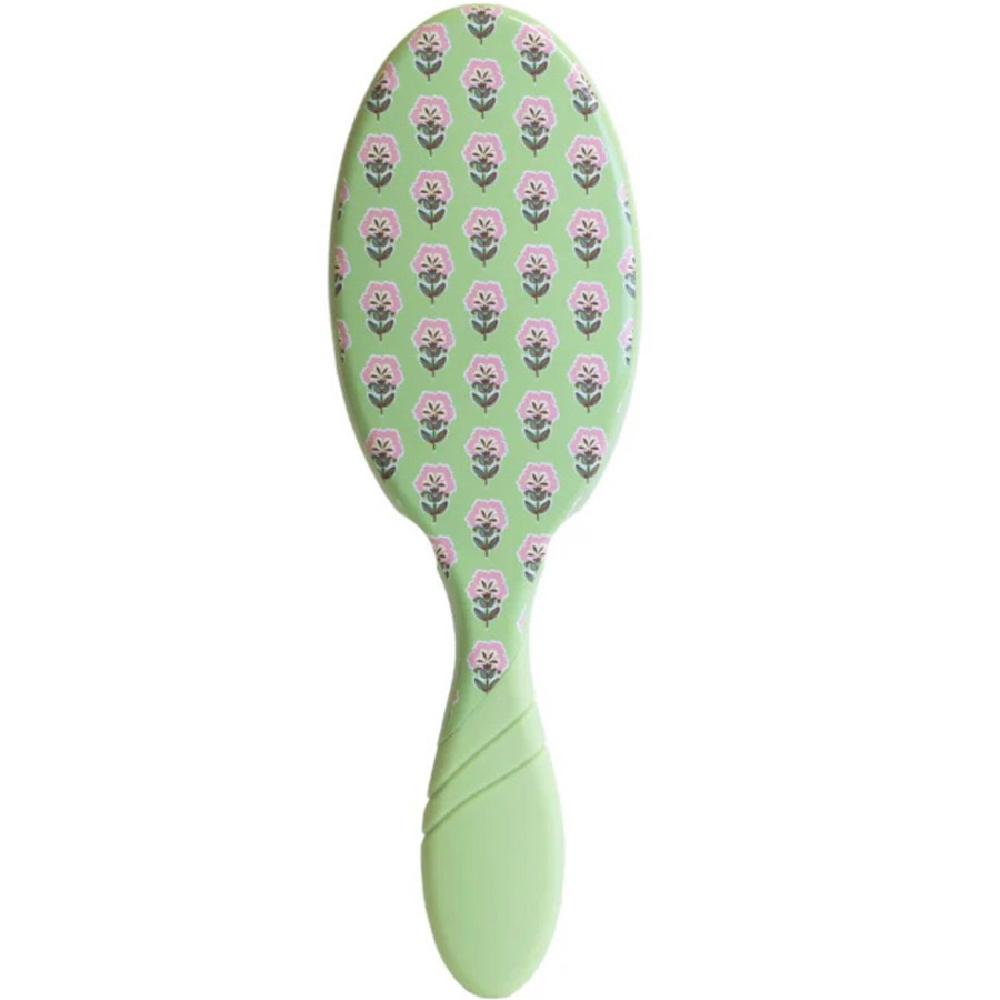 WetBrush Pro Detangler Brush Petal Perfection Green Garden