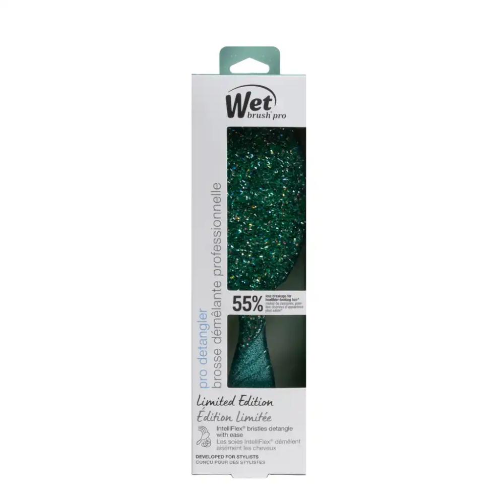 WetBrush Detangler Winter Wonderland Green