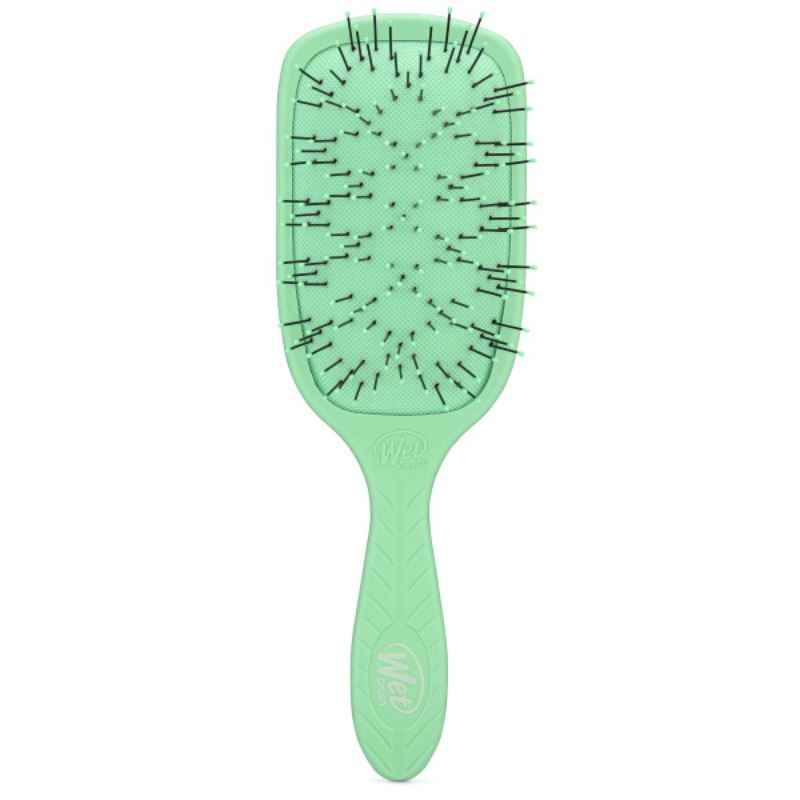 WetBrush Go Green Thick Hair Paddle Detangler Green