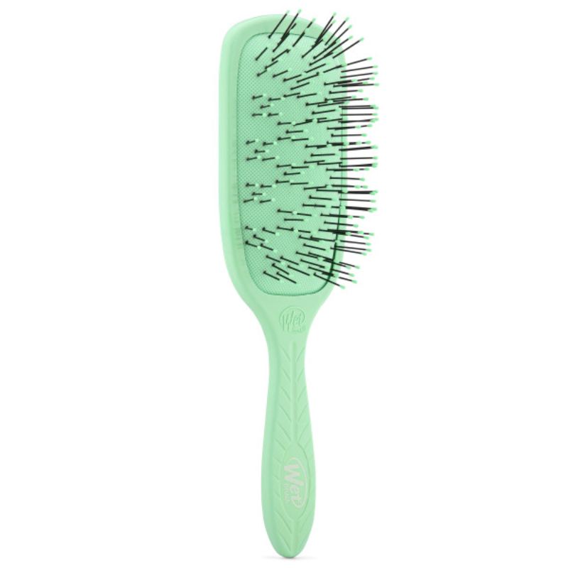WetBrush Go Green Thick Hair Paddle Detangler Green