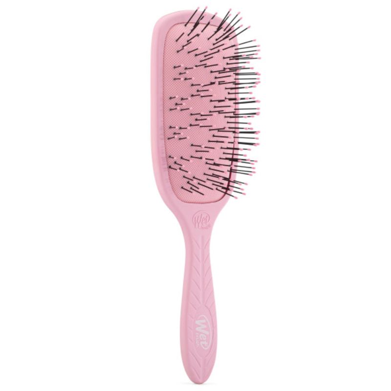 WetBrush Go Green Thick Hair Paddle Detangler Pink