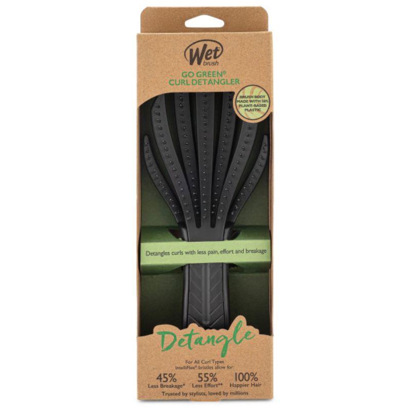 WetBrush Go Green Curl Detangler Black