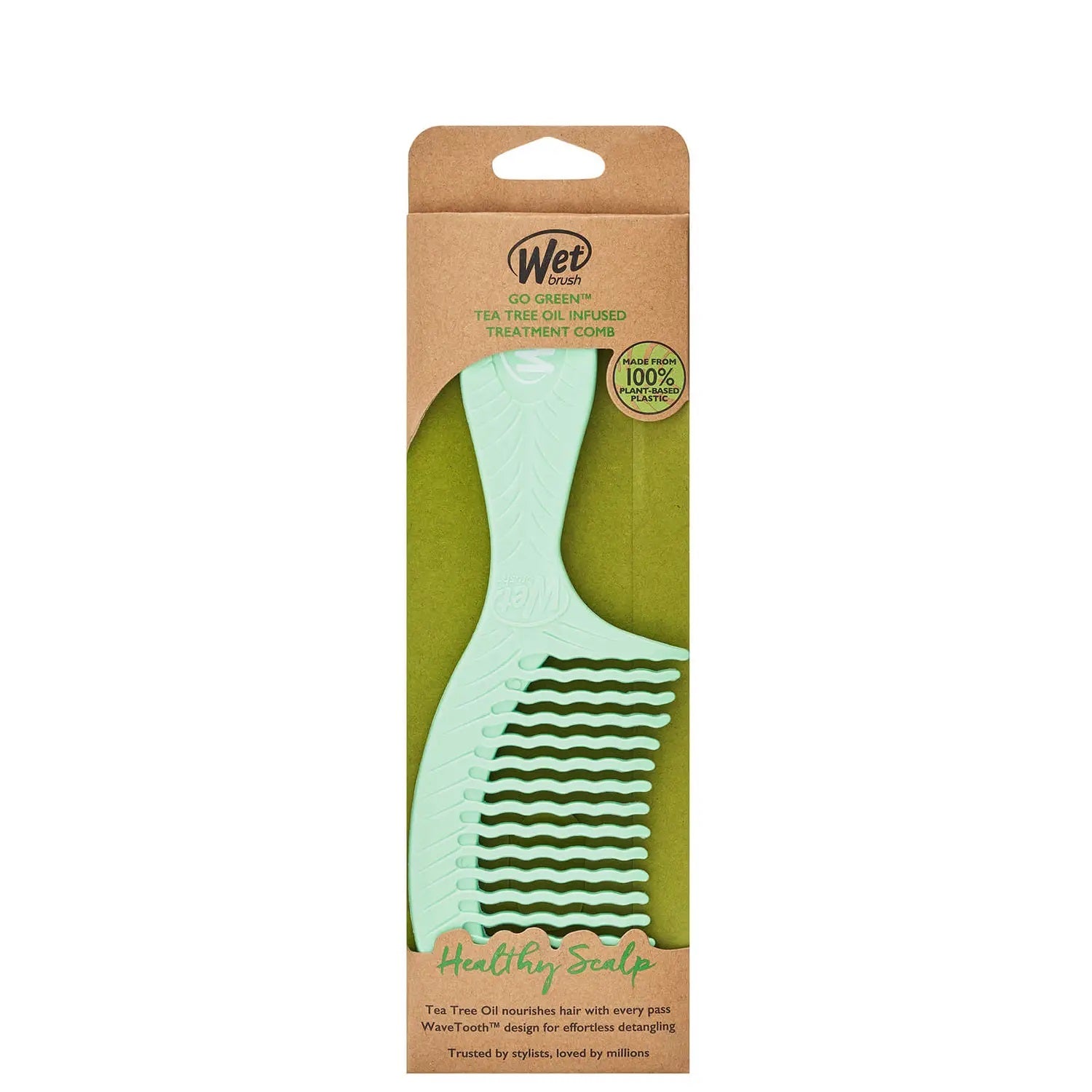WetBrush Go Green Tea Tree Oil Infused Treatment Comb