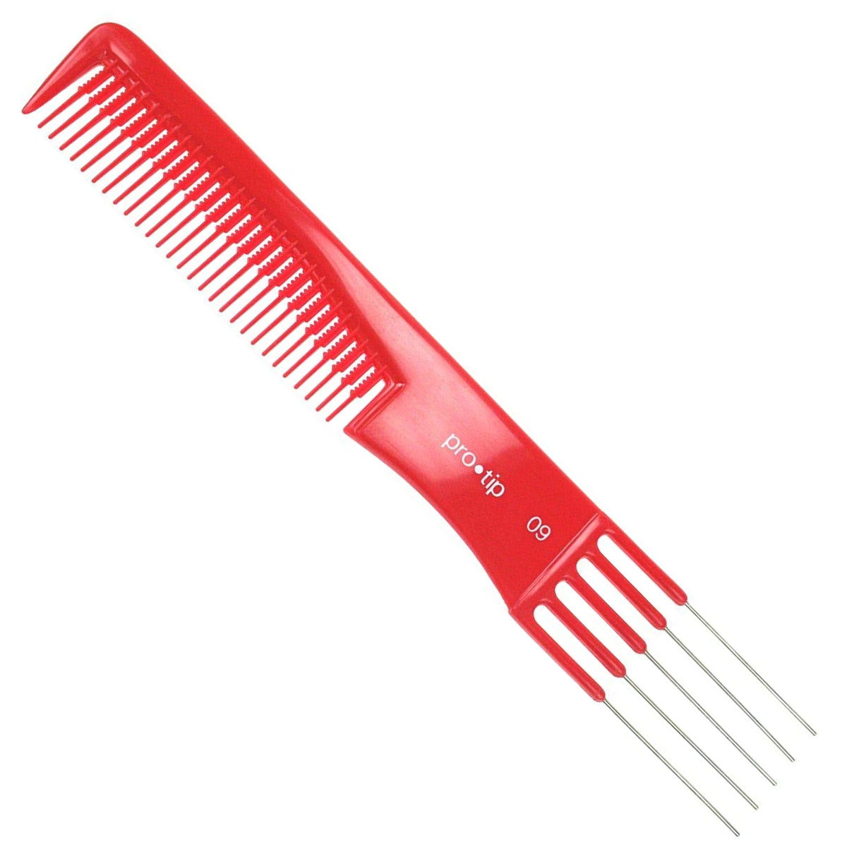 Denman PTC09 Pro Tip Lifter Comb Red