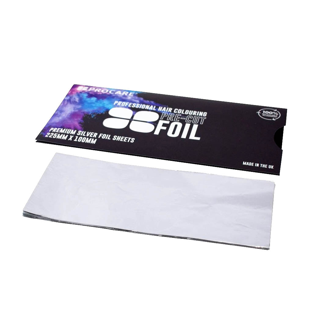 Procare Premium Foil Strips Silver 100mm x 225mm