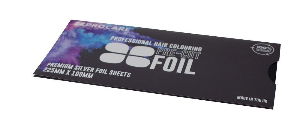 Procare Premium Foil Strips Silver 100mm x 225mm