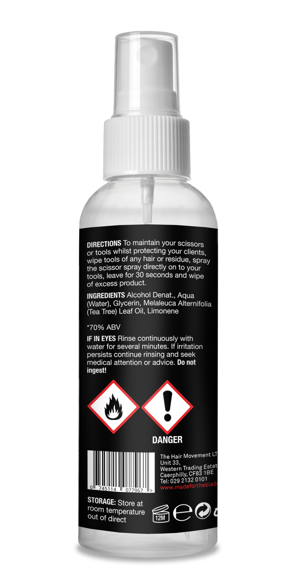 Made For The Blade Scissor Spray 100ml