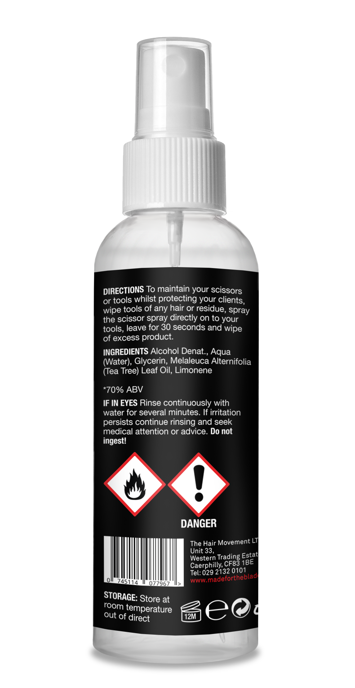 Made For The Blade Scissor Spray 100ml