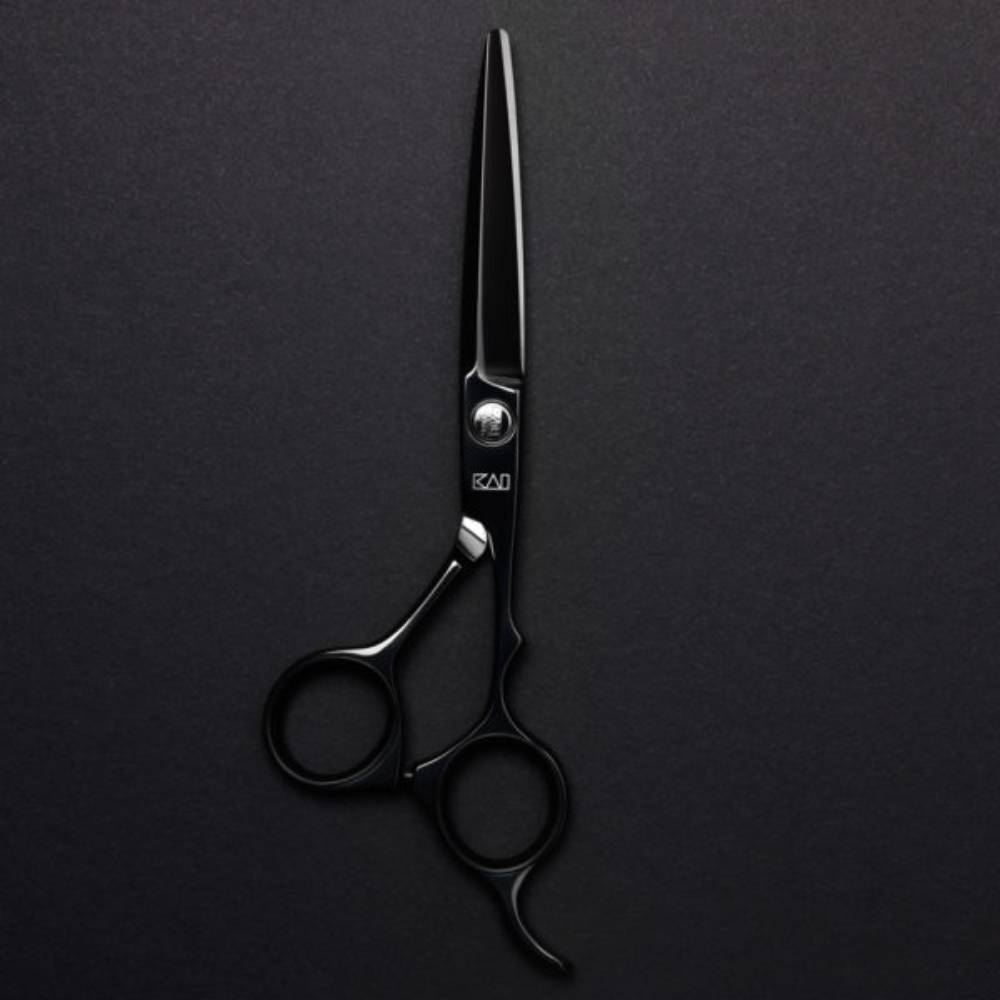 Kasho Sagano Black DLC Offset 6.5" Scissor