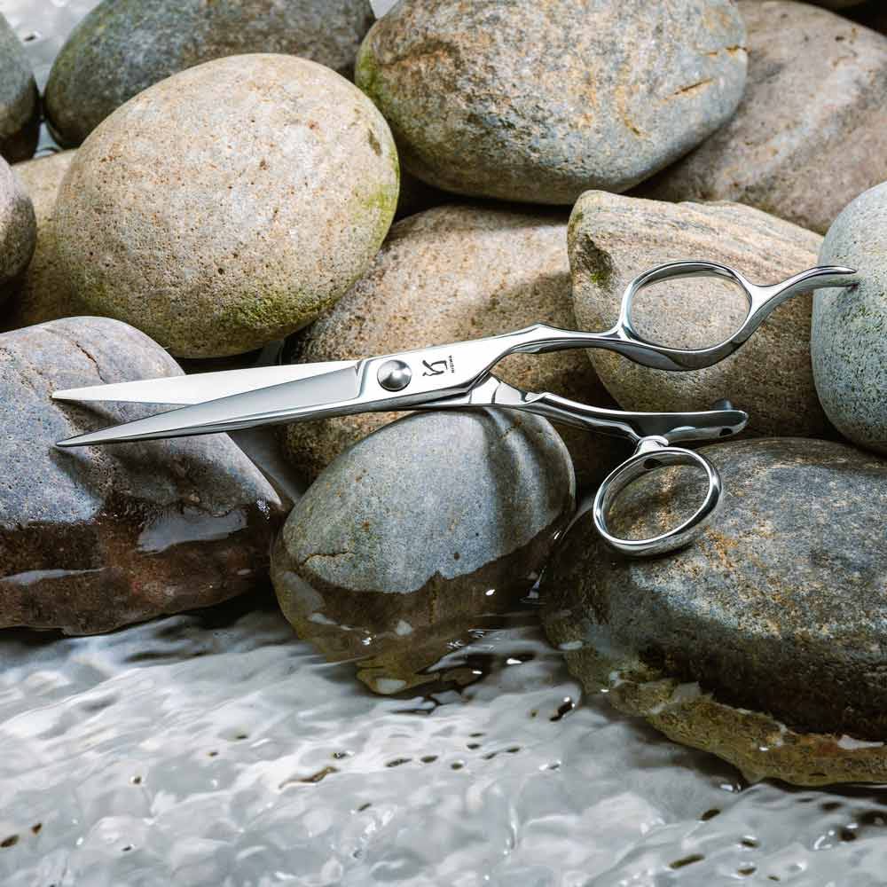 Kasho Migiwa Offset Swivel Thumb 6" Scissor