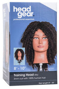 Head Gear Afro Training Head 8-10"