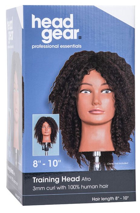 Head Gear Afro Training Head 8-10"