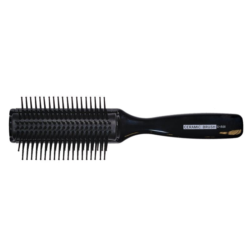 Vess 7 Row Ceramic Brush Black