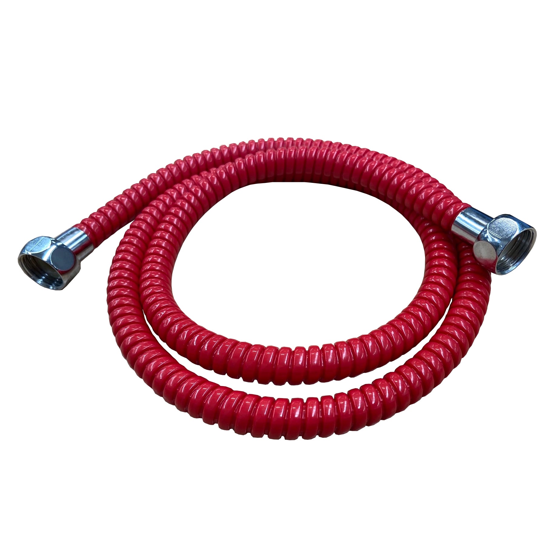 Salon Shower Hose Female/Female 3/4 x 3/4 Red