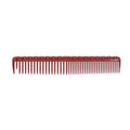 Y.S. Park Comb 338 Quick Round Tooth Red