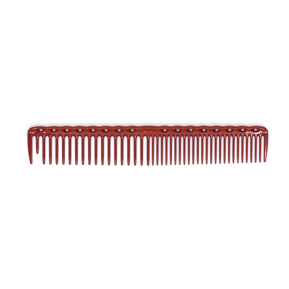 Y.S. Park Comb 338 Quick Round Tooth Red
