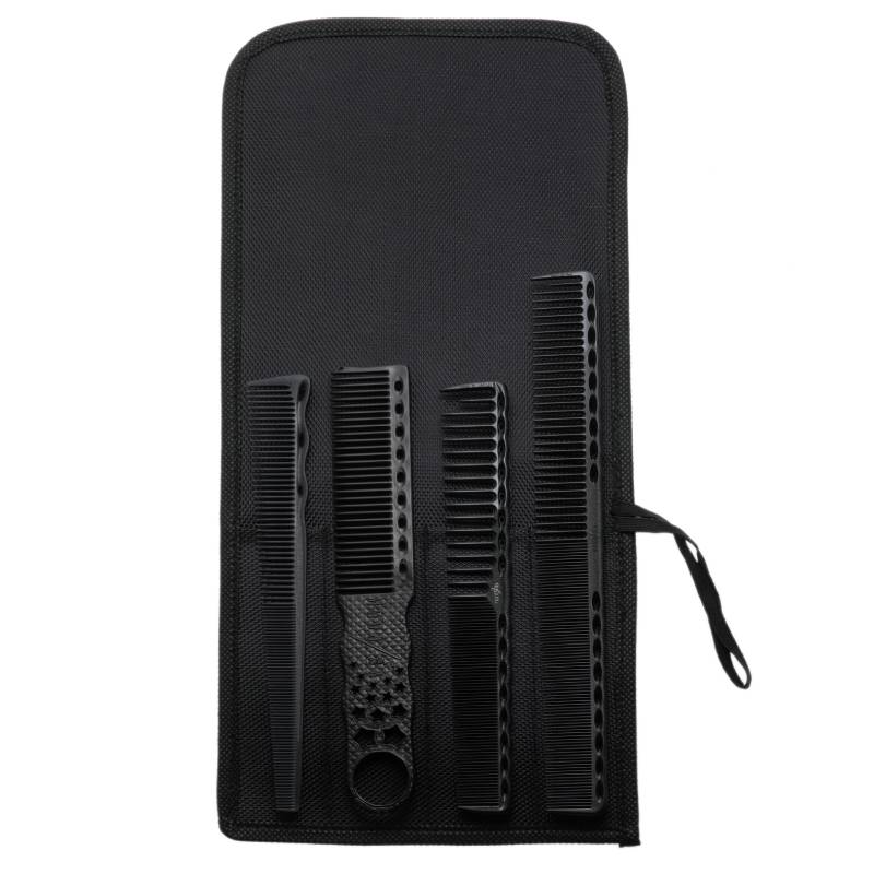 Y.S. Park Barber Comb Set Black