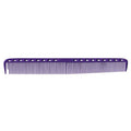 Y.S. Park 335 Extra Long Fine Cutting Comb Deep Purple