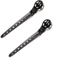 Y.S. Park Aluminium Hair Clips 100mm Black (2)