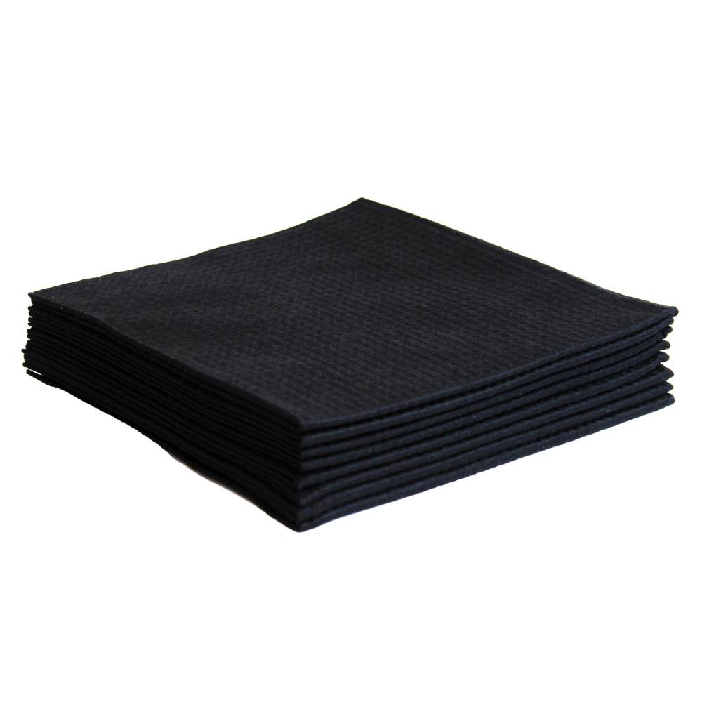 Scrummi Original Waffle Towel Black 80 x 40cm (200)