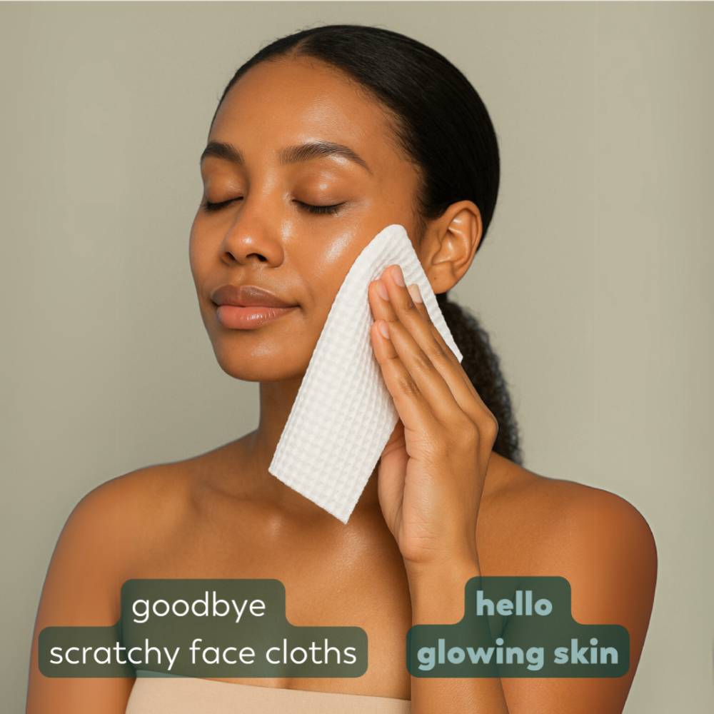 Scrummi Original Waffle Facial Towel 20 x 20cm (80)