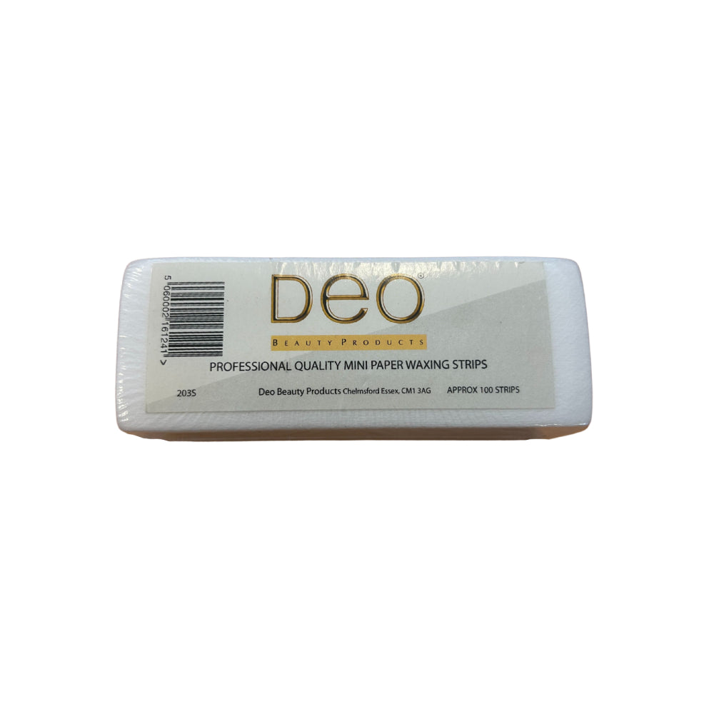 Deo Mini Paper Waxing Strips (100)