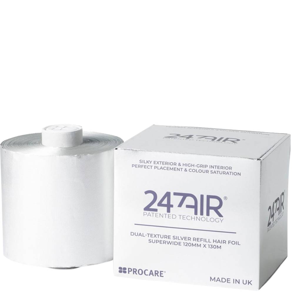 Procare 247AIR Premium Dual Texture Hair Foil Roll 120mm x 130m