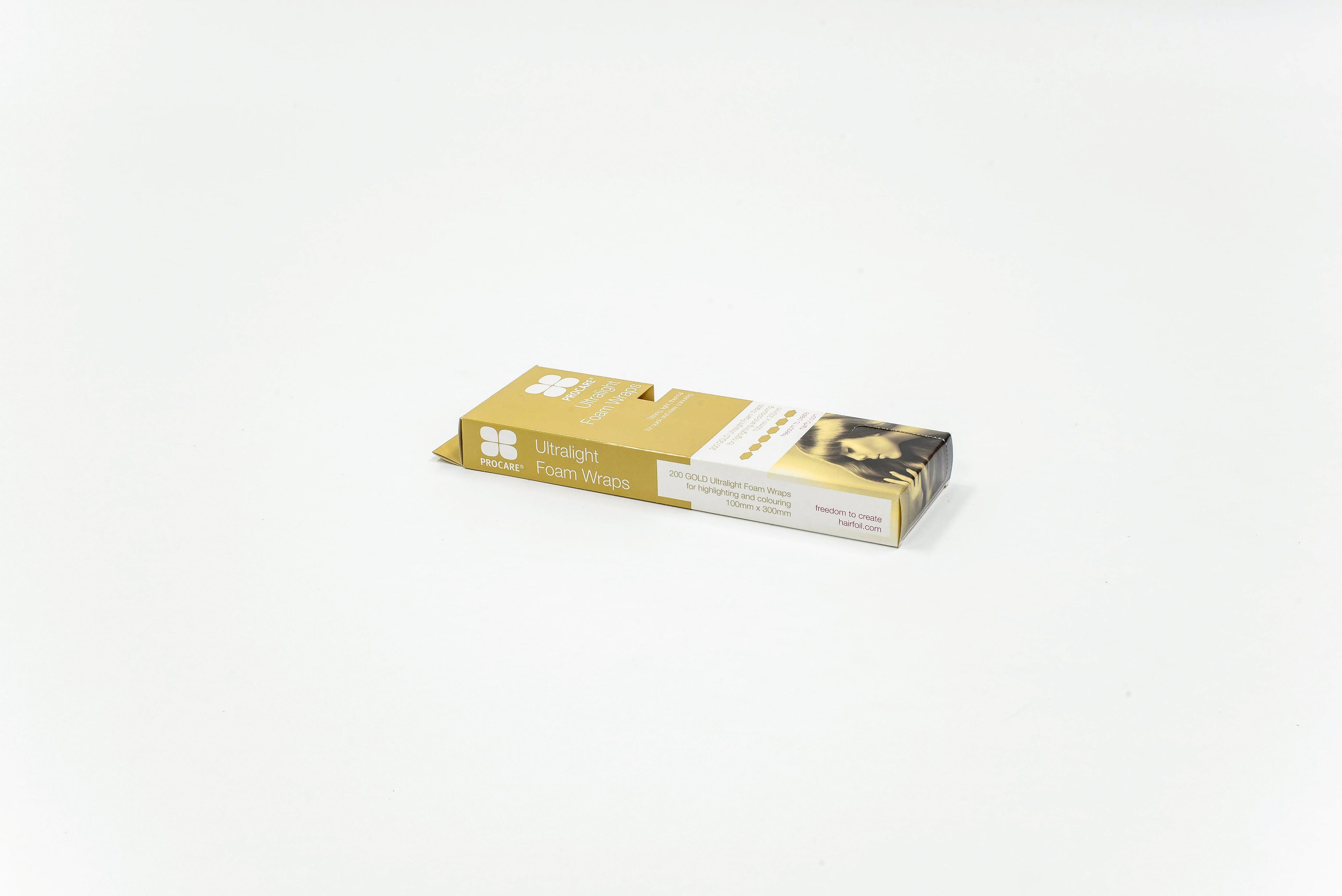 Procare Ultralight Foam Gold Wraps 100mm X 300mm