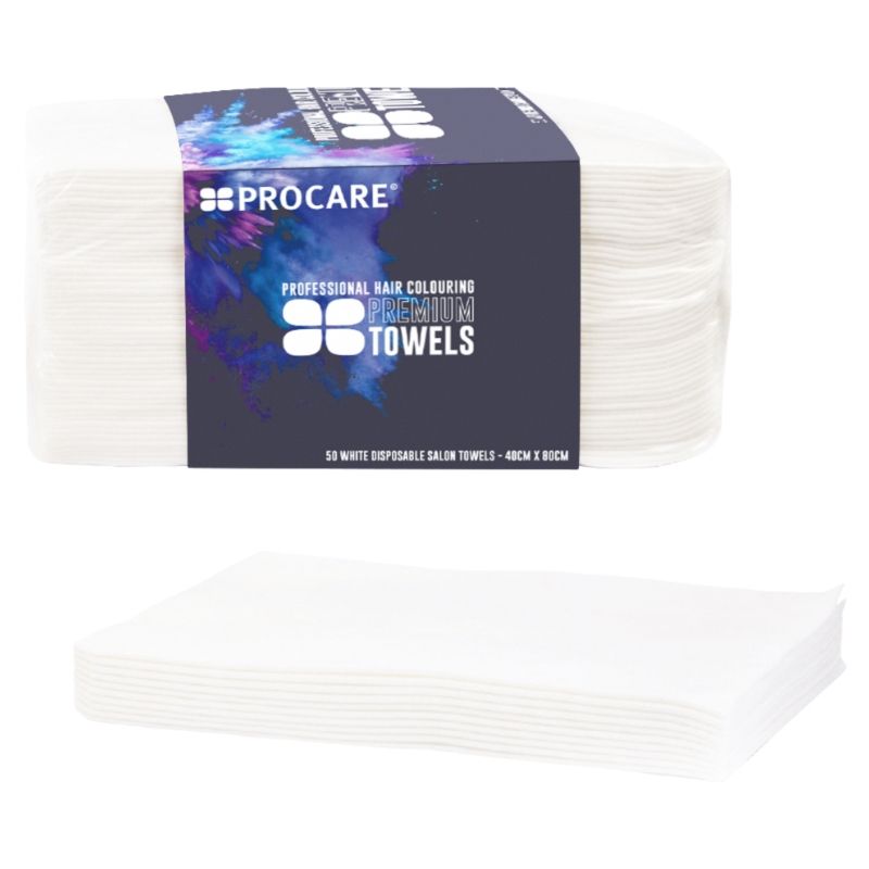 Procare Disposable Towels White (50)