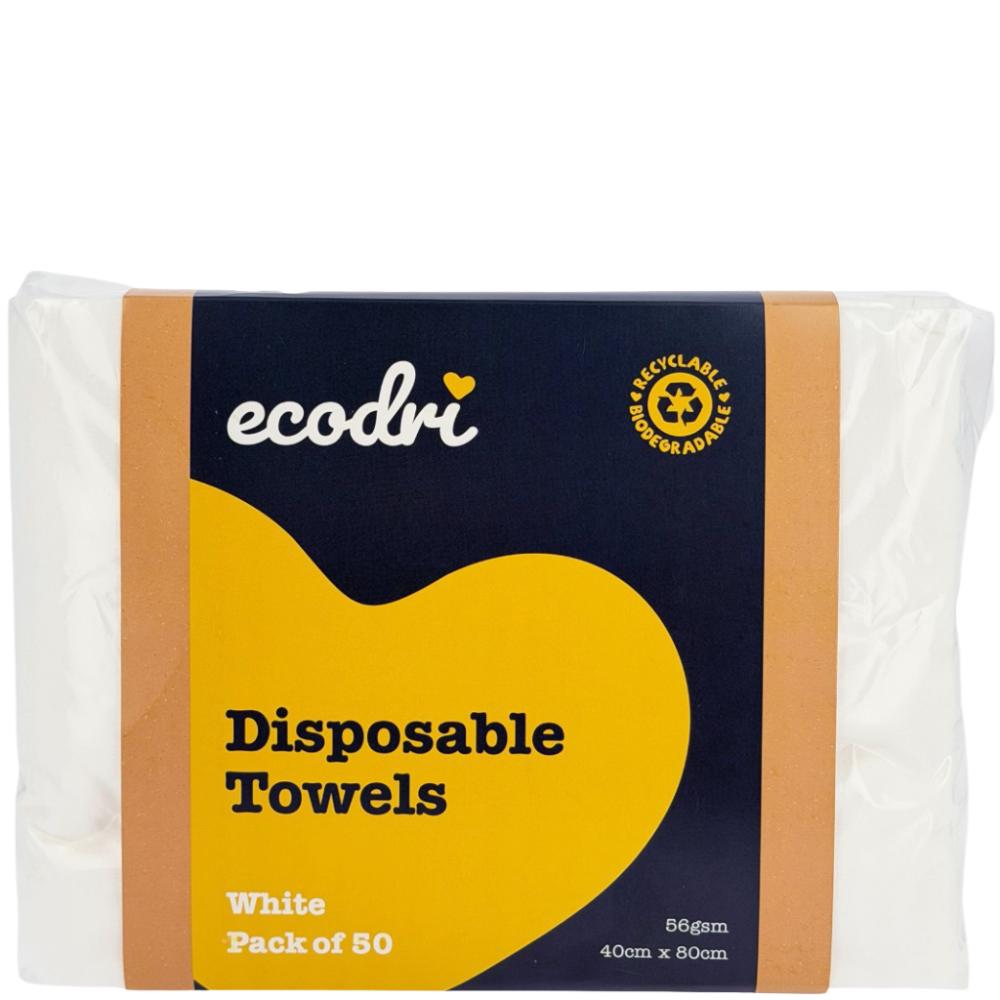 Ecodri Disposable Towels White (50)