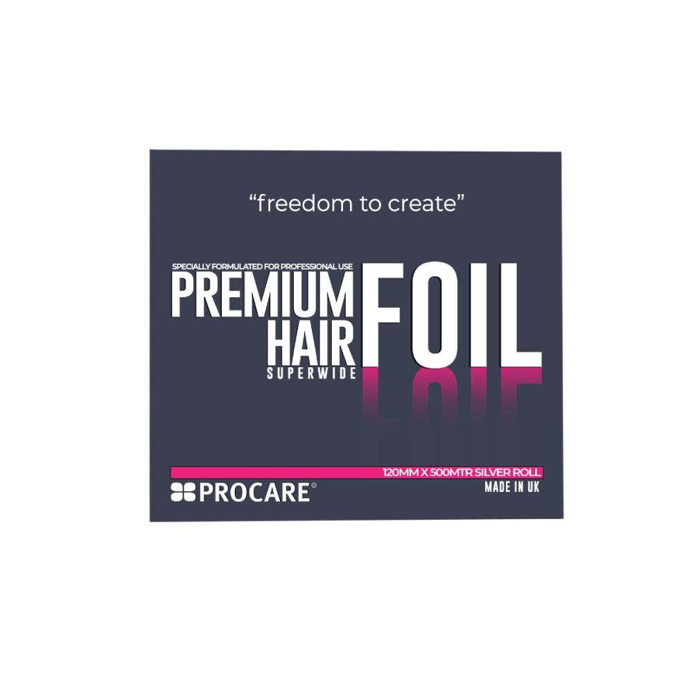 Procare Premium Foil Superwide Silver 120mm x 500m