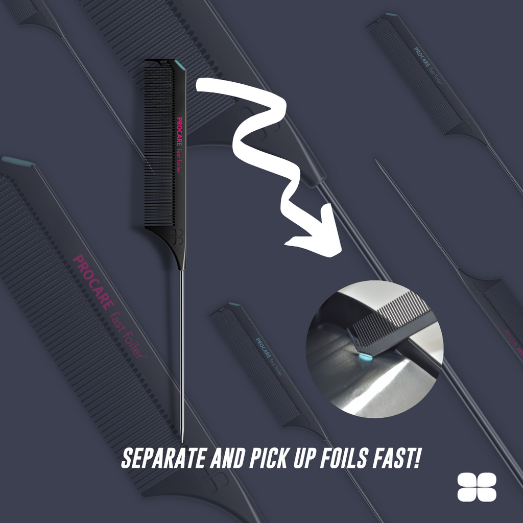 Procare Fast Foiler 100mm Pintail Comb