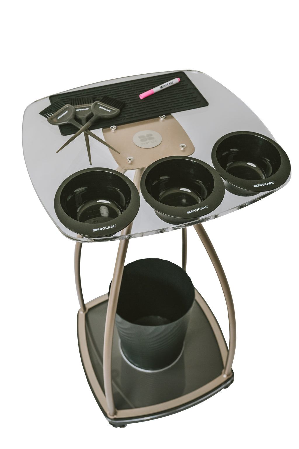 Procare Write & Wipe Colour Trolley Rose Gold