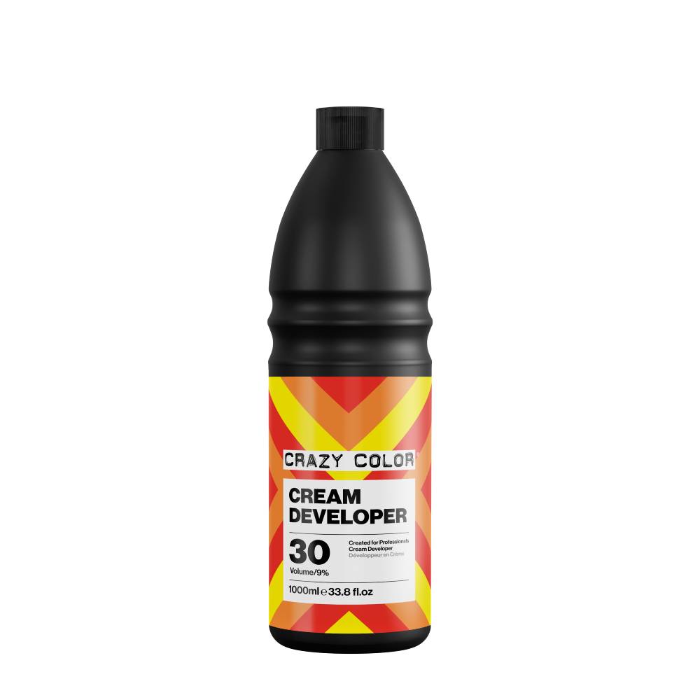 Crazy Color Cream Developer 30 Volume 1000ml