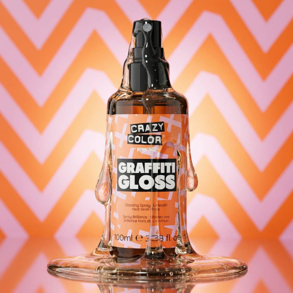Crazy Color Graffiti Gloss Glossing Spray 100ml