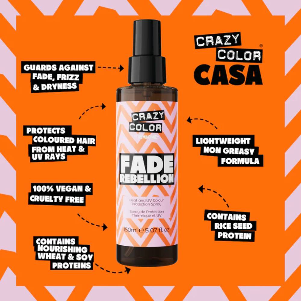 Crazy Color Fade Rebellion Heat Protector 150ml