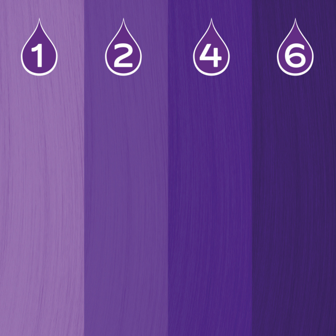 Crazy Color Power Pigment Drops Purple 30ml
