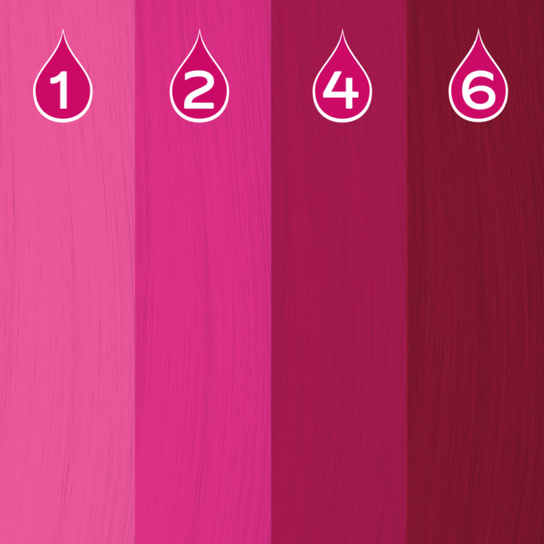 Crazy Color Power Pigment Drops Pink 30ml