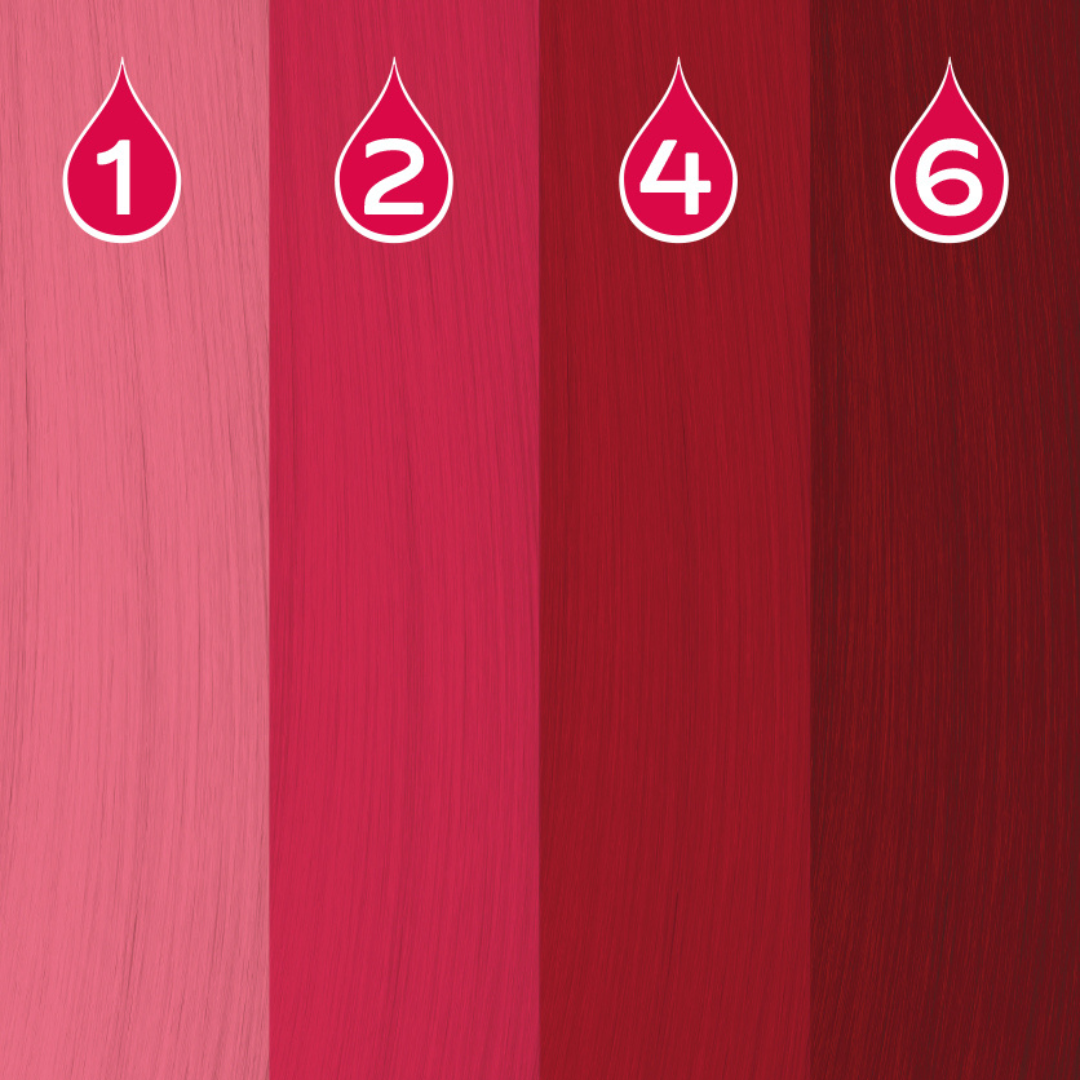Crazy Color Power Pigment Drops Red 30ml