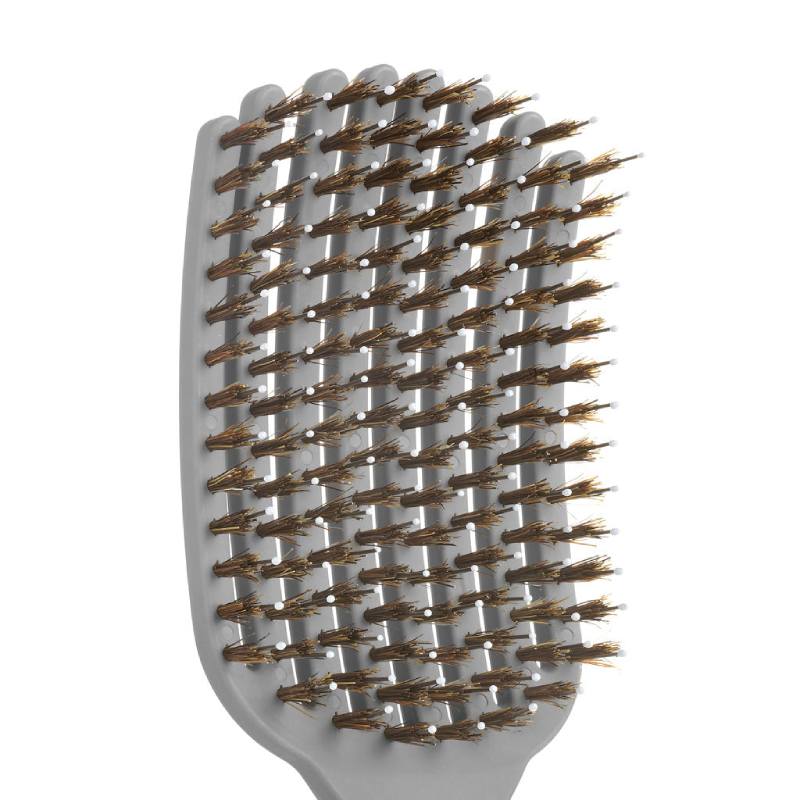 KareCo Tangle Buster Styler Brush Gray