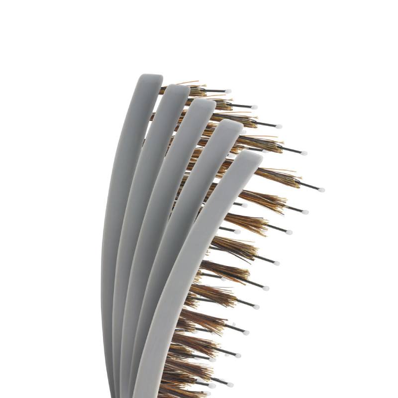 KareCo Tangle Buster Styler Brush Gray