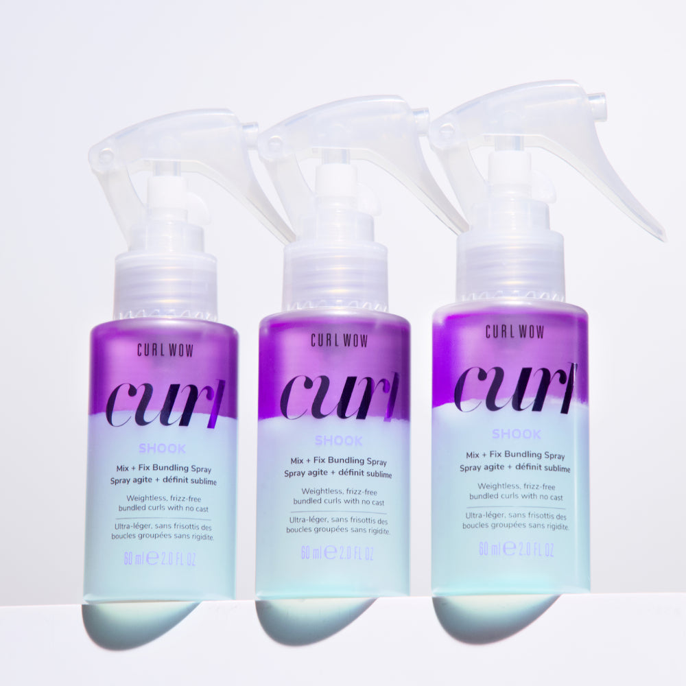 Color Wow Curl Wow Shook Mix + Fix Bundling Spray 60ml