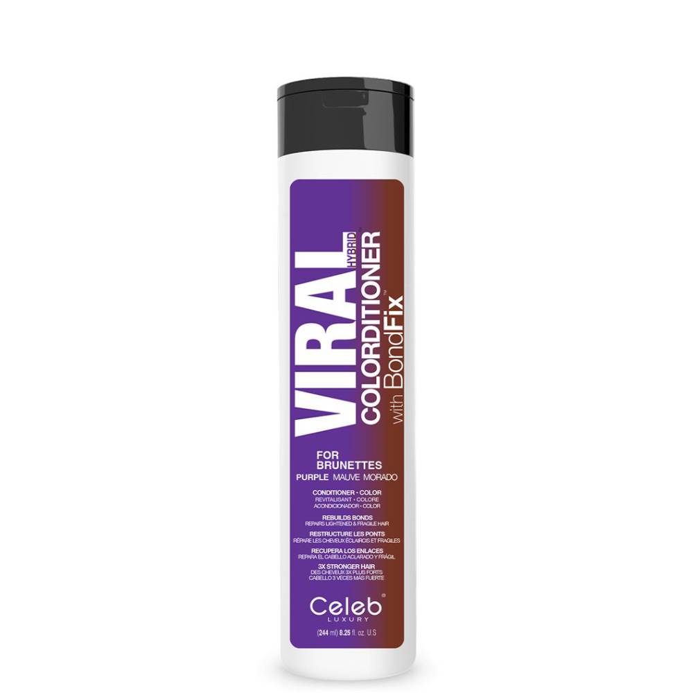 Celeb Luxury Viral Purple For Brunette Colorditioner Conditioner 244ml