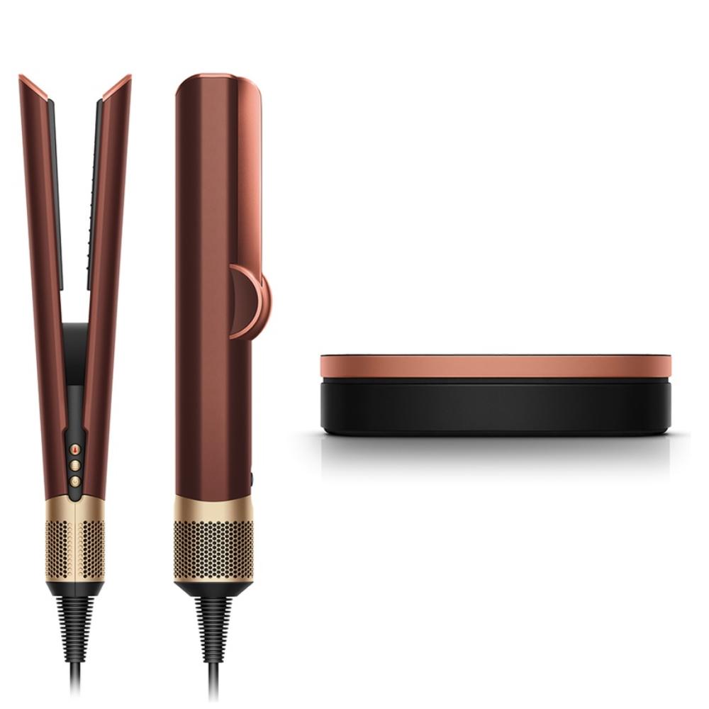 Dyson Airstrait™ dryer and straightener (Plum and copper)