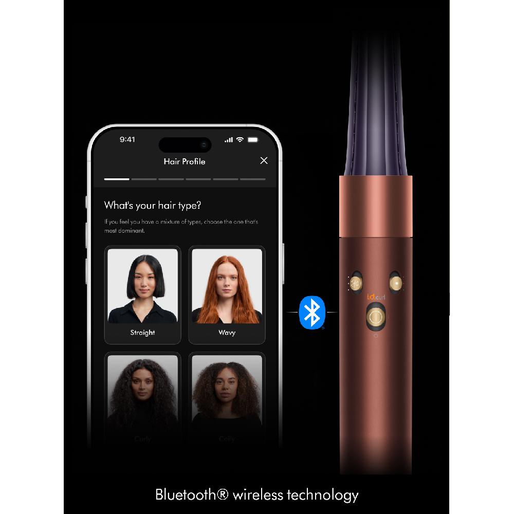 Dyson Airwrap i.d.™ multi-styler and dryer - Straight+Wavy (Plum and copper)