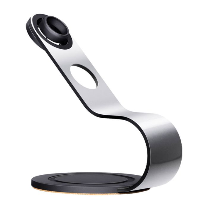 Dyson Supersonic™ hair dryer stand Nickel and Black