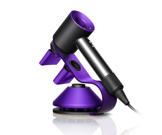 Dyson Supersonic™ hair dryer stand Purple and Black