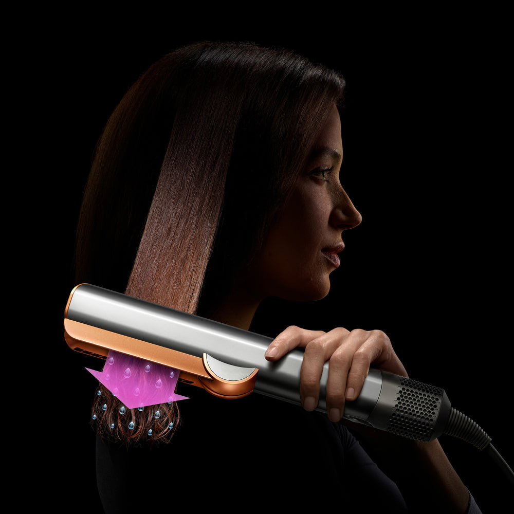 Dyson Airstrait™ straightener in Nickel and copper