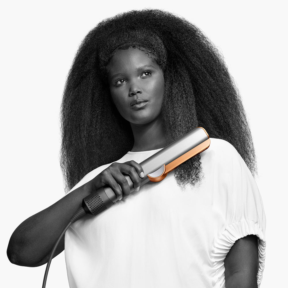 Dyson Airstrait™ straightener in Nickel and copper