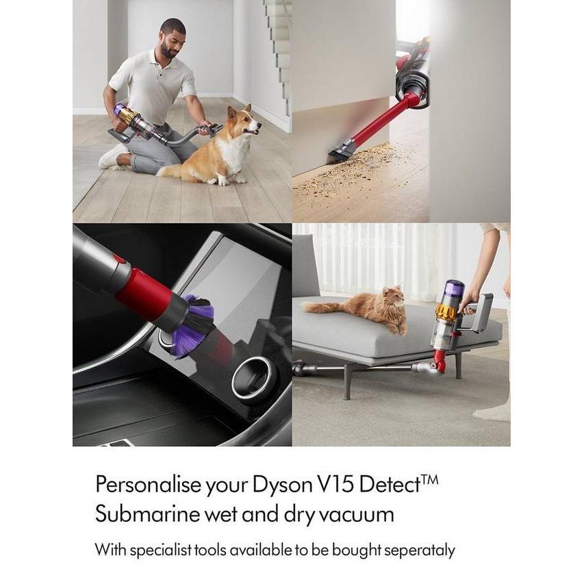Dyson V15s Detect Submarine™ wet and dry vacuum cleaner